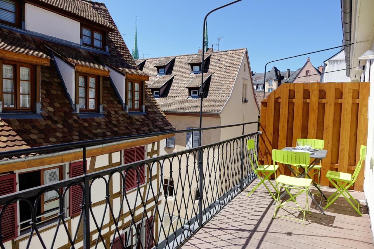 L'Appart Du Quai Avec Terrasse ストラスブール エクステリア 写真