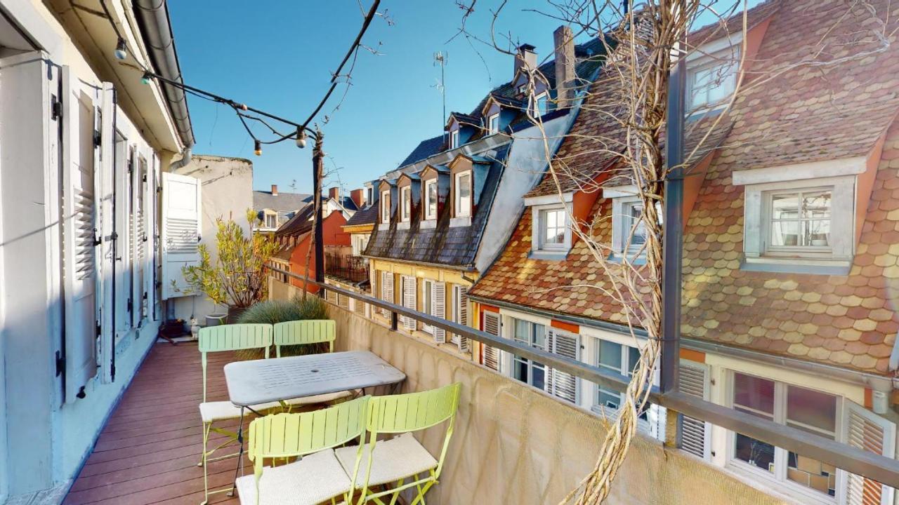 L'Appart Du Quai Avec Terrasse ストラスブール エクステリア 写真